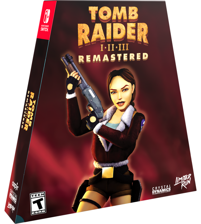 Tomb Raider I-III Remastered Convention Exclusive (Switch)