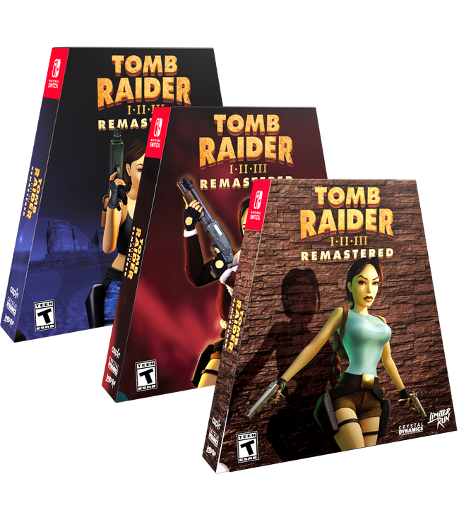 Tomb Raider I-III Remastered Convention Exclusive (Switch)