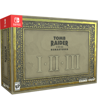 Tomb Raider I-III Remastered Collector's Edition (Switch)