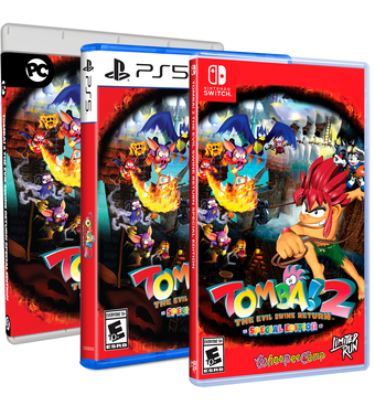 Tomba! 2: The Evil Swine Return Special Edition Standard Edition (Switch, PS5, PC)