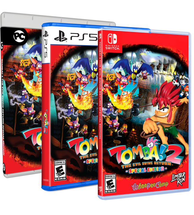 Tomba! 2: The Evil Swine Return Special Edition Standard Edition (Switch, PS5, PC)