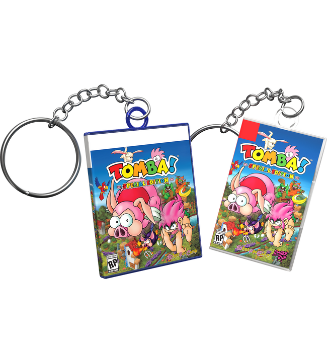 Tomba!: Special Edition Mini Game Case Keychain