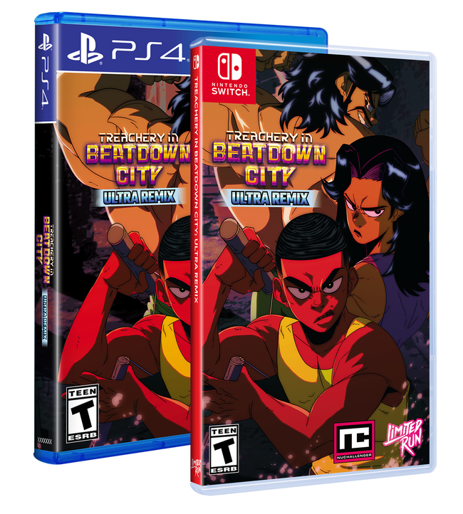 Treachery in Beatdown City: Ultra Remix Standard Edition (Switch, PS4)