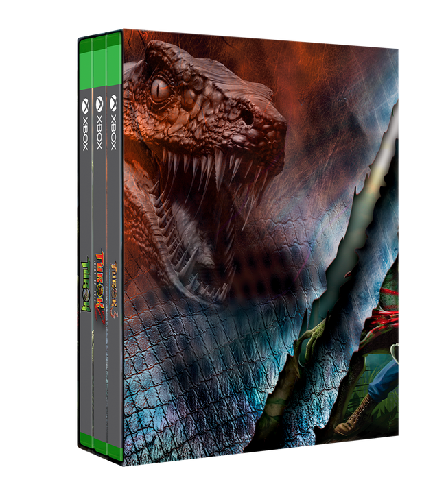 Turok Commemorative Slipcase Xbox Triple Pack