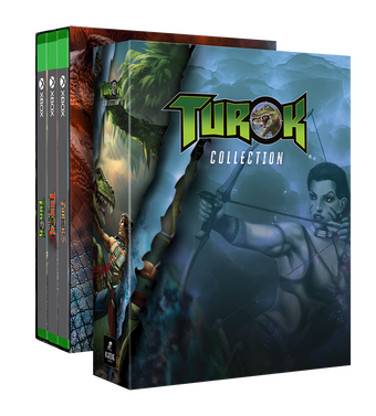 Turok Commemorative Slipcase Xbox Triple Pack