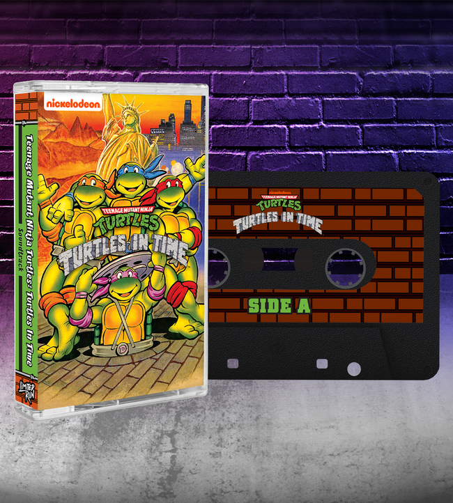 Teenage Mutant Ninja Turtles: Turtles in Time - Cassette Soundtrack