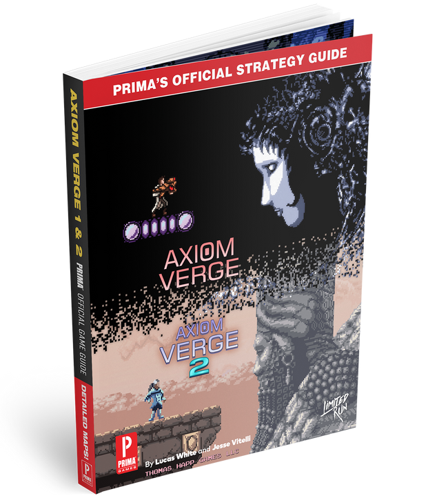 Axiom Verge 1 & 2 Prima Official Strategy Guide