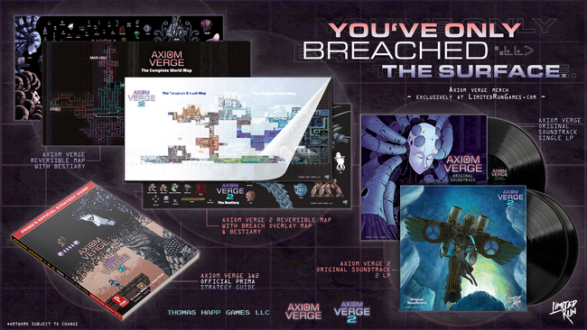 Axiom Verge 1 & 2 Prima Official Strategy Guide