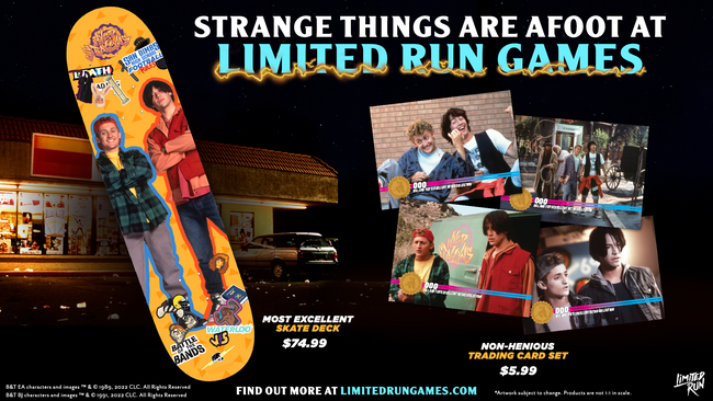 Bill & Ted's Excellent Retro Collection Trading Cards