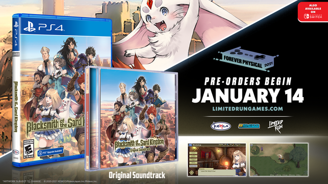 Limited Run #440: Blacksmith of the Sand Kingdom OST Bundle (PS4)