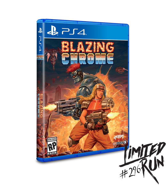 Limited Run #296: Blazing Chrome (PS4)