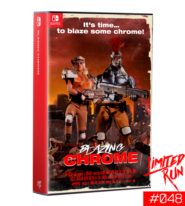 Switch Limited Run #48: Blazing Chrome VHS Edition