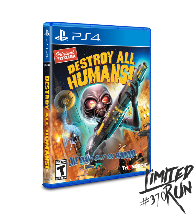 Limited Run #370: Destroy All Humans! (PS4)