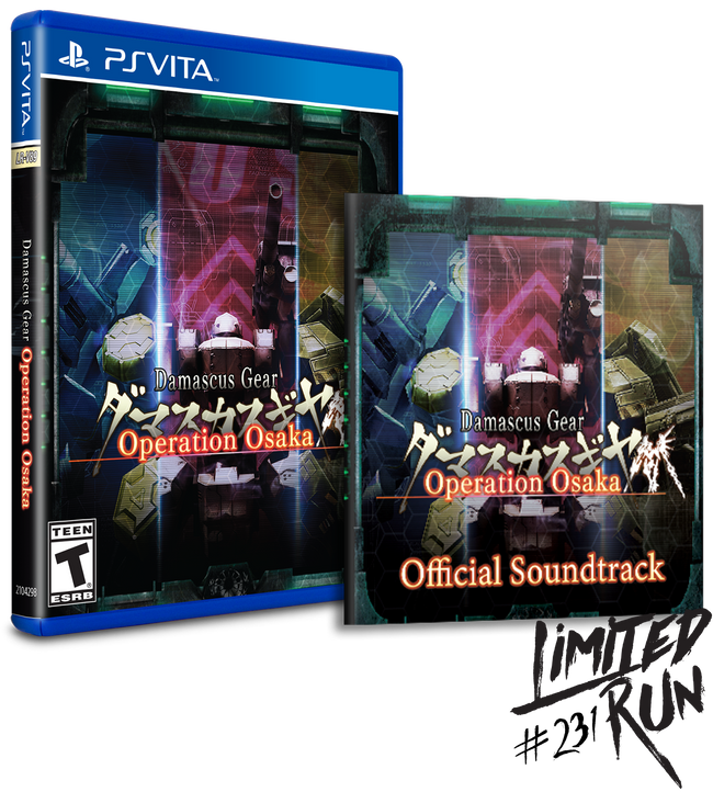 Limited Run #231: Damascus Gear Operation Osaka Soundtrack Bundle (Vita)