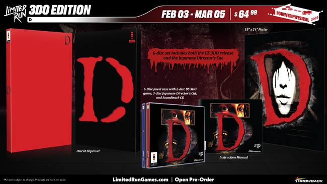 D: The Game Collector's Edition (3DO)