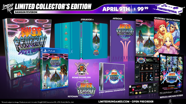 Limited Run #398: Dangun Feveron Collector's Edition (PS4)