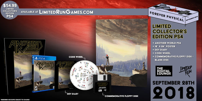 Limited Run #180: Another World Classic Edition (PS4)