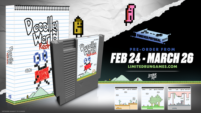 Doodle World: Redrawn (NES)