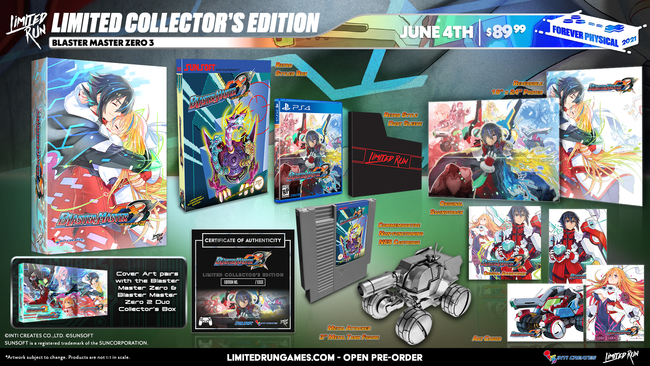 Limited Run #406: Blaster Master Zero 3 Collector's Edition (PS4)