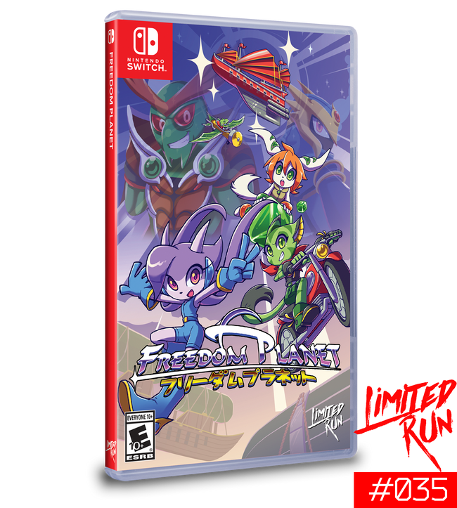 Switch Limited Run #35: Freedom Planet [PREORDER]