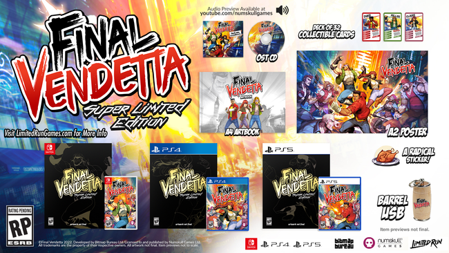 Final Vendetta Super Limited Edition (Switch)