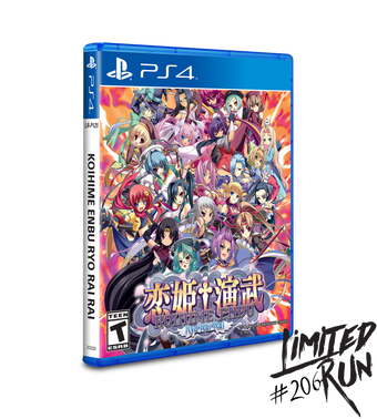 Limited Run #206: Koihime Enbu RyoRaiRai (PS4)