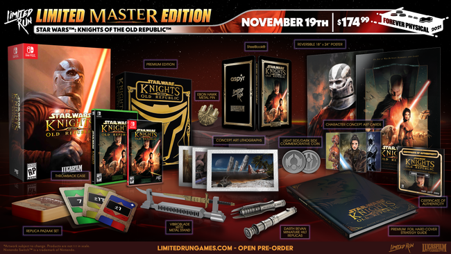 Switch Limited Run #122: Star Wars: Knights of the Old Republic Master Edition