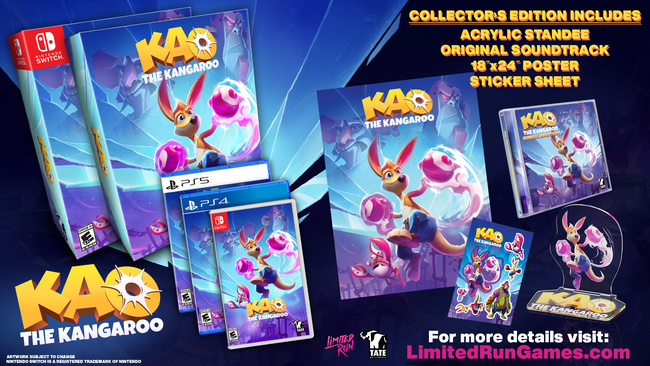 Kao the Kangaroo Collector's Edition (Switch)