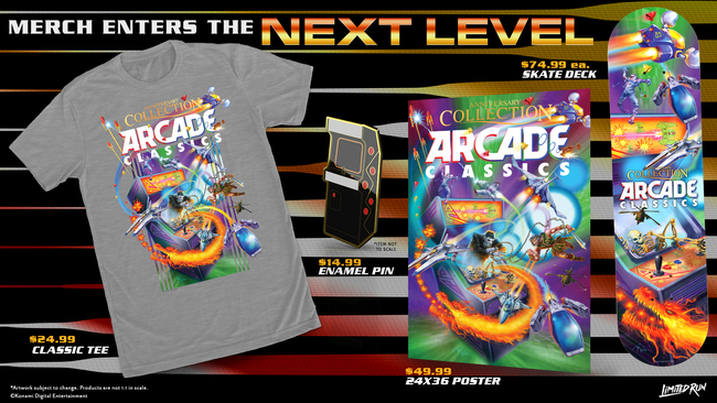 Arcade Classics Anniversary Collection Poster