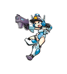 Mighty Switch Force Enamel Pin (PAX Exclusive)