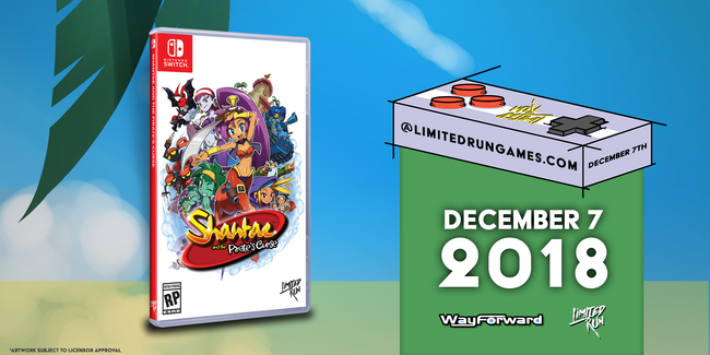 Switch Limited Run #21: Shantae and the Pirate's Curse