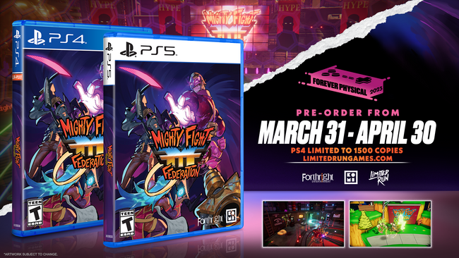 Limited Run #507: Mighty Fight Federation (PS4)