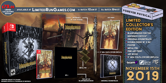 Switch Limited Run #52: Blasphemous Collector's Edition