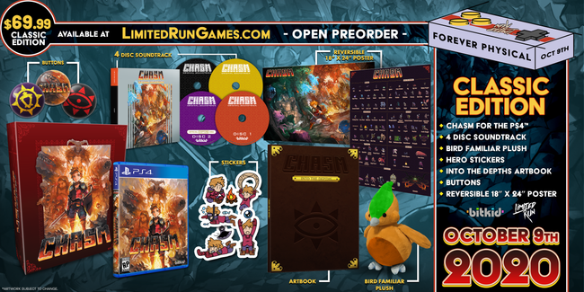 Limited Run #369: Chasm Classic Edition (PS4)