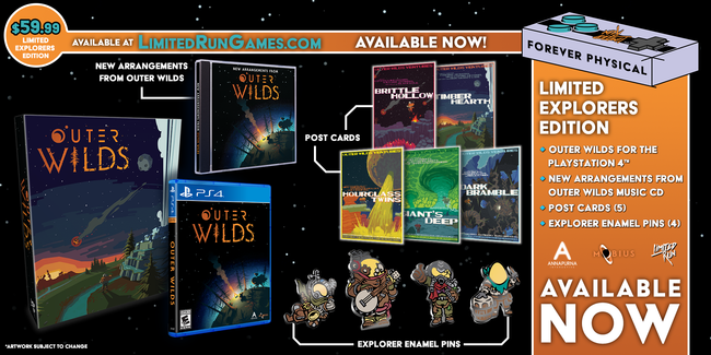 Limited Run #348: Outer Wilds Explorers Edition (PS4) [PREORDER]