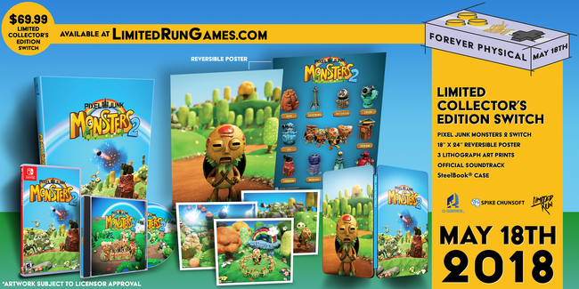 Switch Limited Run #4: PixelJunk Monsters 2 Collector's Edition