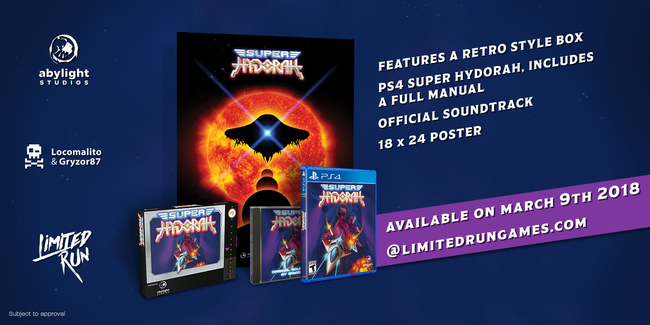 Limited Run #129: Super Hydorah Classic Edition (PS4)