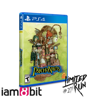 Limited Run #271: Psychonauts iam8bit Variant (PS4)