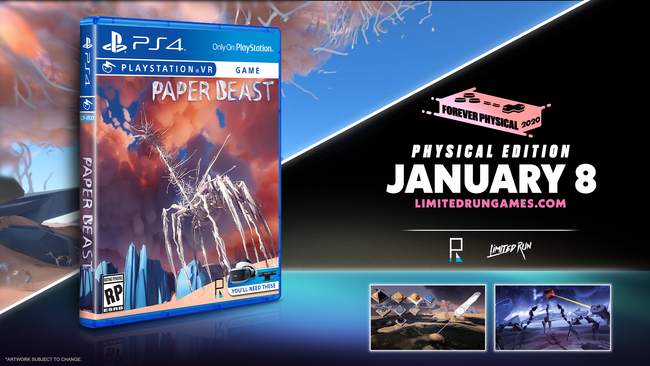 Limited Run #384: Paper Beast (PSVR)