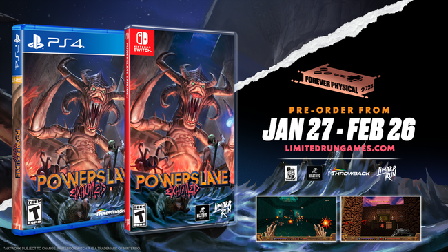Limited Run #497: PowerSlave Exhumed (PS4)