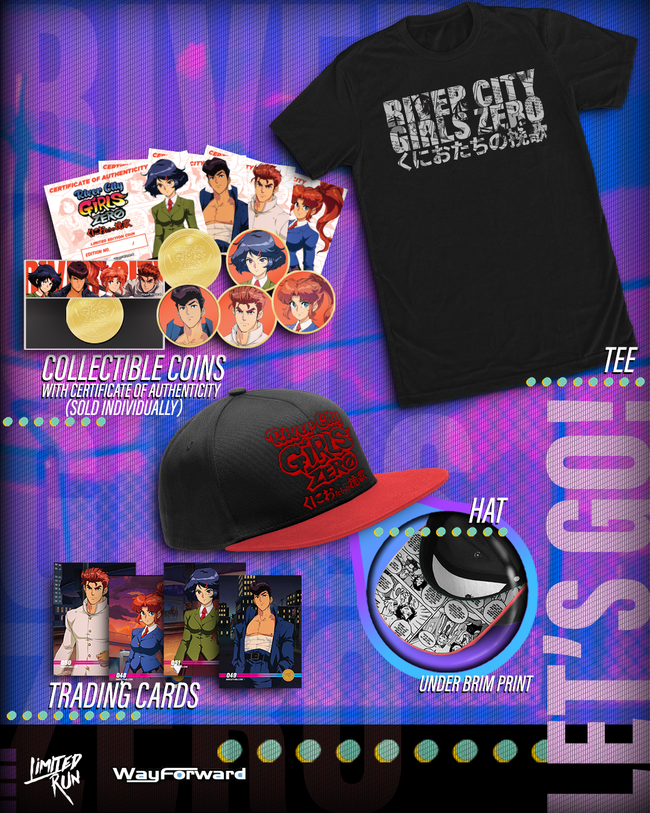 River City Girls Zero Collectible Coin Set