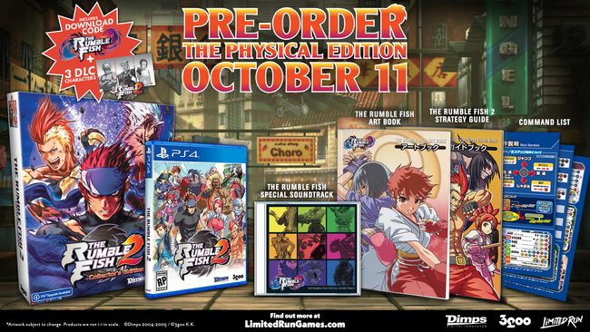 The Rumble Fish 2 Collector's Edition (PS4)