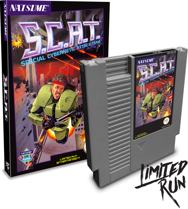 S.C.A.T.: Special Cybernetic Attack Team (NES)