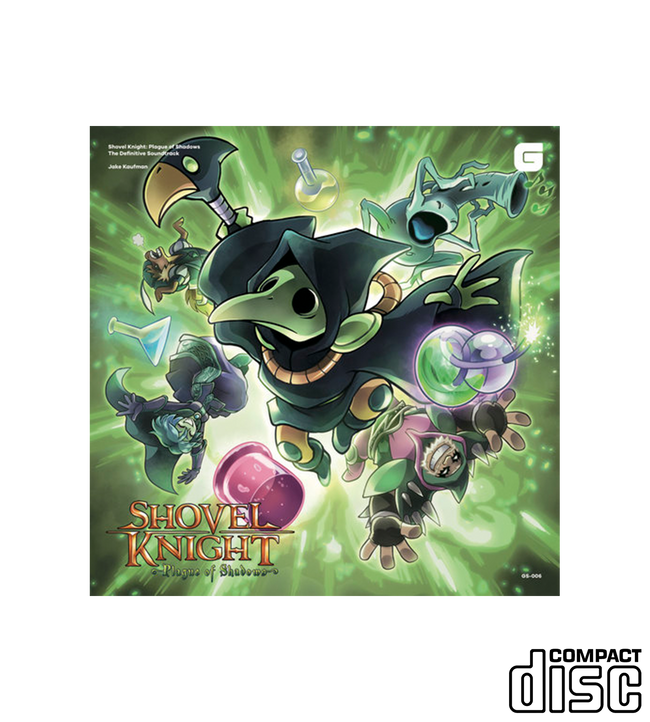 Shovel Knight: Plague of Shadows The Definitive Soundtrack (CD or Vinyl)