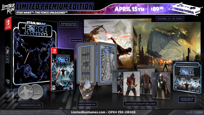 Switch Limited Run #146: STAR WARS: The Force Unleashed Premium Edition