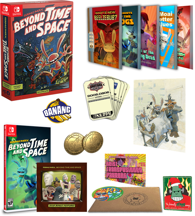 Switch Limited Run #148: Sam & Max: Beyond Time and Space Collector’s Edition