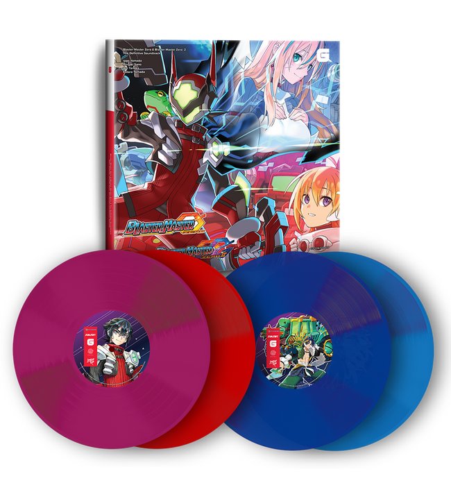 Blaster Master Zero 1 & 2 - 4LP Deluxe Vinyl Soundtrack Set (Signed)