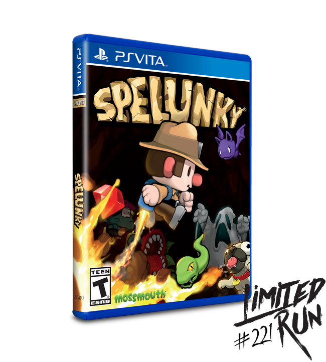 Limited Run #221: Spelunky (Vita)