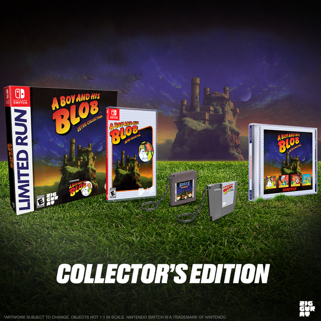 Switch Limited Run #175: A Boy and His Blob Retro Collection Collector's Edition