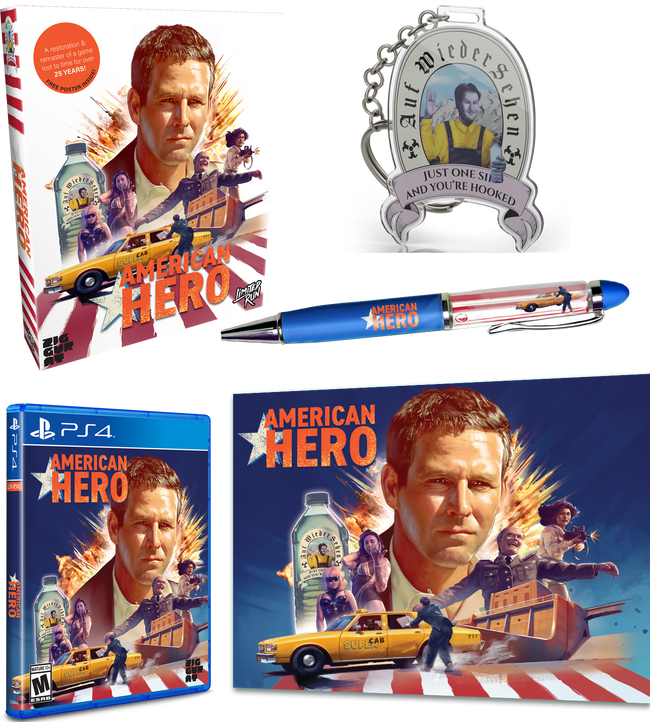 Limited Run #465: American Hero Collector's Edition (PS4)